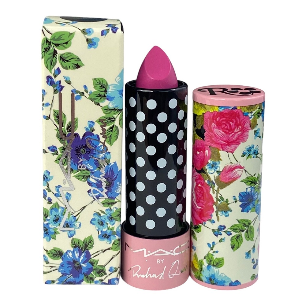 MAC Cosmetics Richard Quinn Lipstick Mega Magenta Limited Edition NIB